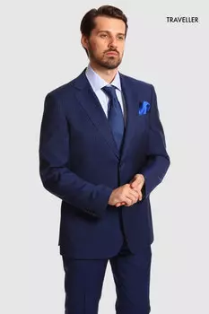 Костюмный пиджак приталенный из шерсти KANZLER