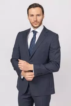 Костюмный пиджак приталенный из шерсти KANZLER