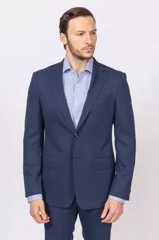 Костюмный пиджак приталенный из шерсти KANZLER