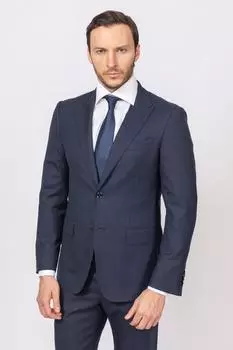 Костюмный пиджак приталенный из шерсти KANZLER