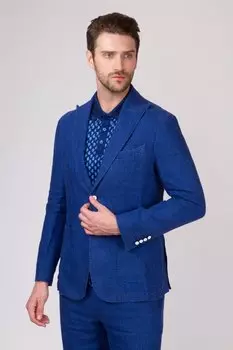 Костюмный пиджак приталенный изо льна KANZLER