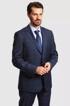 Костюмный пиджак прямой из шерсти KANZLER