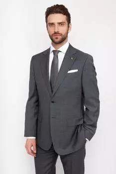 Костюмный пиджак прямой из шерсти KANZLER