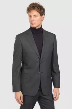 Костюмный пиджак прямой из шерсти KANZLER