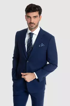 Костюмный пиджак прямой из шерсти KANZLER