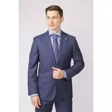 Костюмный полуприталенный пиджак из шерсти KANZLER