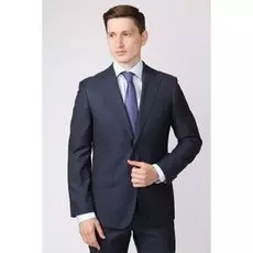 Костюмный полуприталенный пиджак из шерсти KANZLER