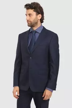 Костюмный полуприталенный пиджак из шерсти KANZLER