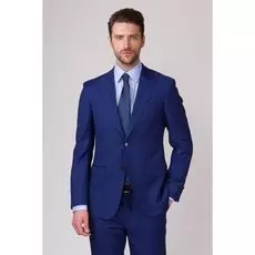 Костюмный приталенный пиджак из шерсти KANZLER