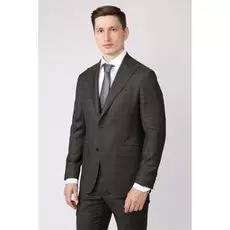 Костюмный приталенный пиджак из шерсти KANZLER