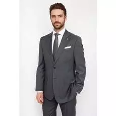 Костюмный прямой пиджак из шерсти KANZLER