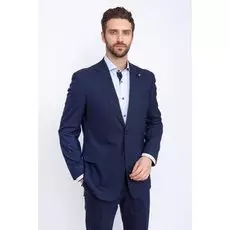 Костюмный прямой пиджак из шерсти KANZLER