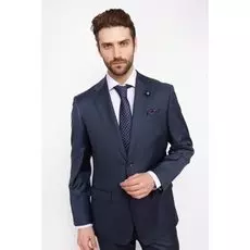 Костюмный прямой пиджак из шерсти KANZLER