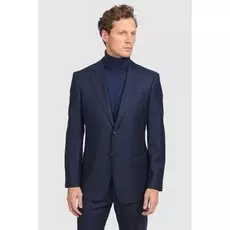 Костюмный прямой пиджак из шерсти KANZLER