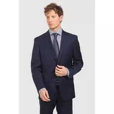 Костюмный прямой пиджак из шерсти KANZLER