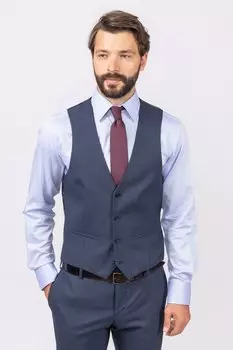 Костюмный жилет из шерсти KANZLER