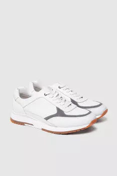 Кроссовки из натуральной кожи