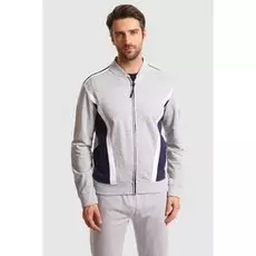 Толстовка на молнии из хлопка KANZLER