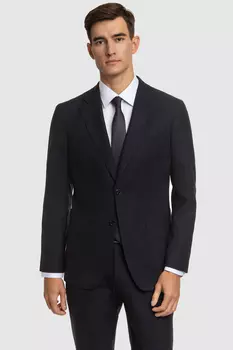 Пиджак из шерсти, устойчивой к сминанию