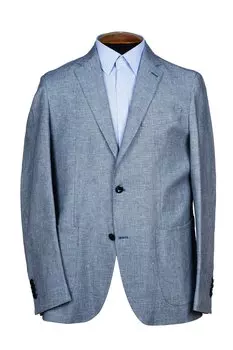 Пиджак изо льна и хлопка KANZLER