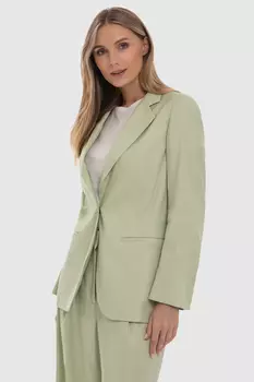 Пиджак изо льна и вискозы