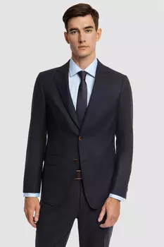 Пиджак Limited edition из шерсти и кашемира в полоску с водоотталкивающей обработкой