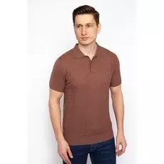 Поло из хлопка и шёлка KANZLER