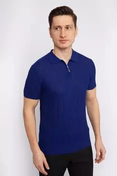 Поло из хлопка и шёлка KANZLER