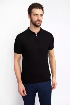 Поло из хлопка и шёлка KANZLER