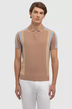 Поло из хлопка Пима