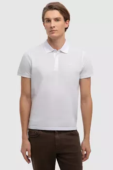 Поло из хлопка Пима