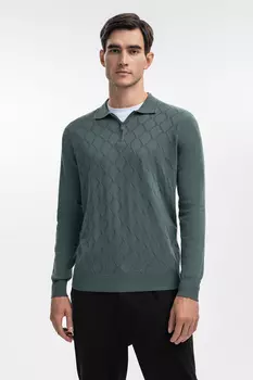 Поло из хлопка Пима