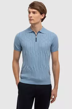 Поло из хлопка Пима