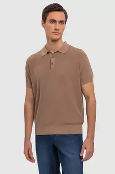 Поло из хлопка Пима