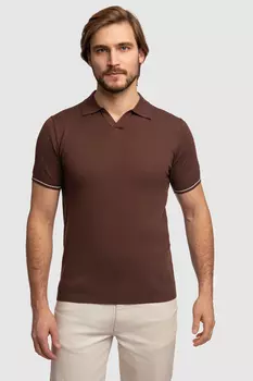 Поло из хлопка Пима