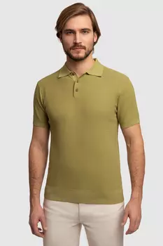 Поло из хлопка Пима