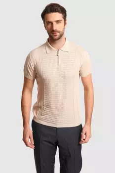 Поло из хлопка с шелком KANZLER