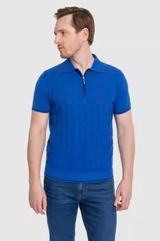 Поло из хлопка с шелком KANZLER