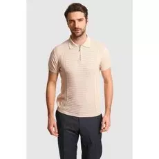 Поло из хлопка с шелком KANZLER