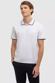 Поло из мерсеризованного хлопка