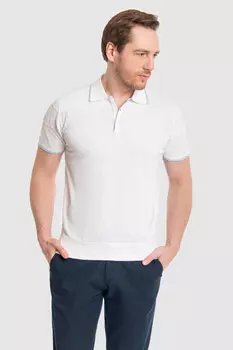 Поло изо льна и хлопка KANZLER