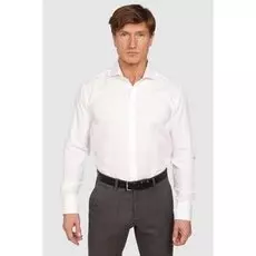 Полуприталенная рубашка из хлопка KANZLER