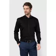 Полуприталенная рубашка из хлопка KANZLER