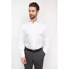 Полуприталенная рубашка из хлопка KANZLER