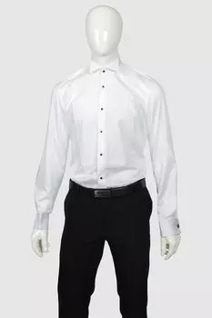 Полуприталенная рубашка из хлопка KANZLER