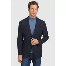 Полуприталенный пиджак из шерсти KANZLER