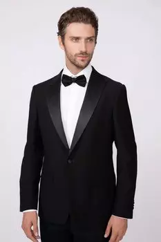 Полуприталенный пиджак от смокинга KANZLER