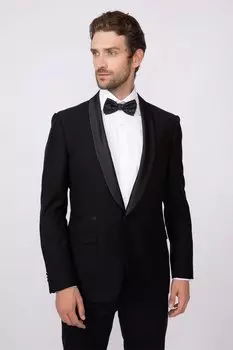 Полуприталенный пиджак от смокинга KANZLER