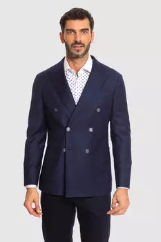 Приталенный пиджак из шерсти KANZLER