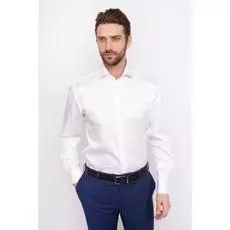 Прямая рубашка из хлопка KANZLER